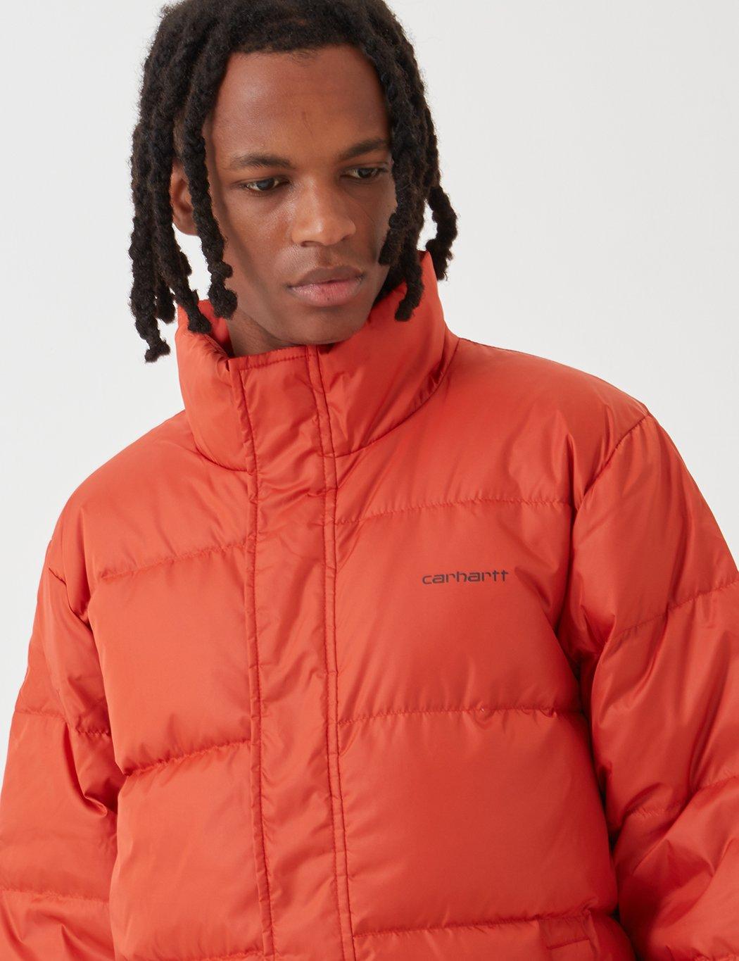 burnt orange carhartt jacket