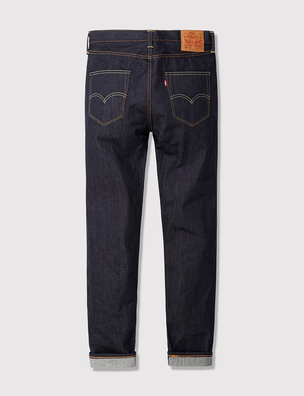 Levi's 501 Ct Customised Tapered Jeans in Blue for Men - Lyst