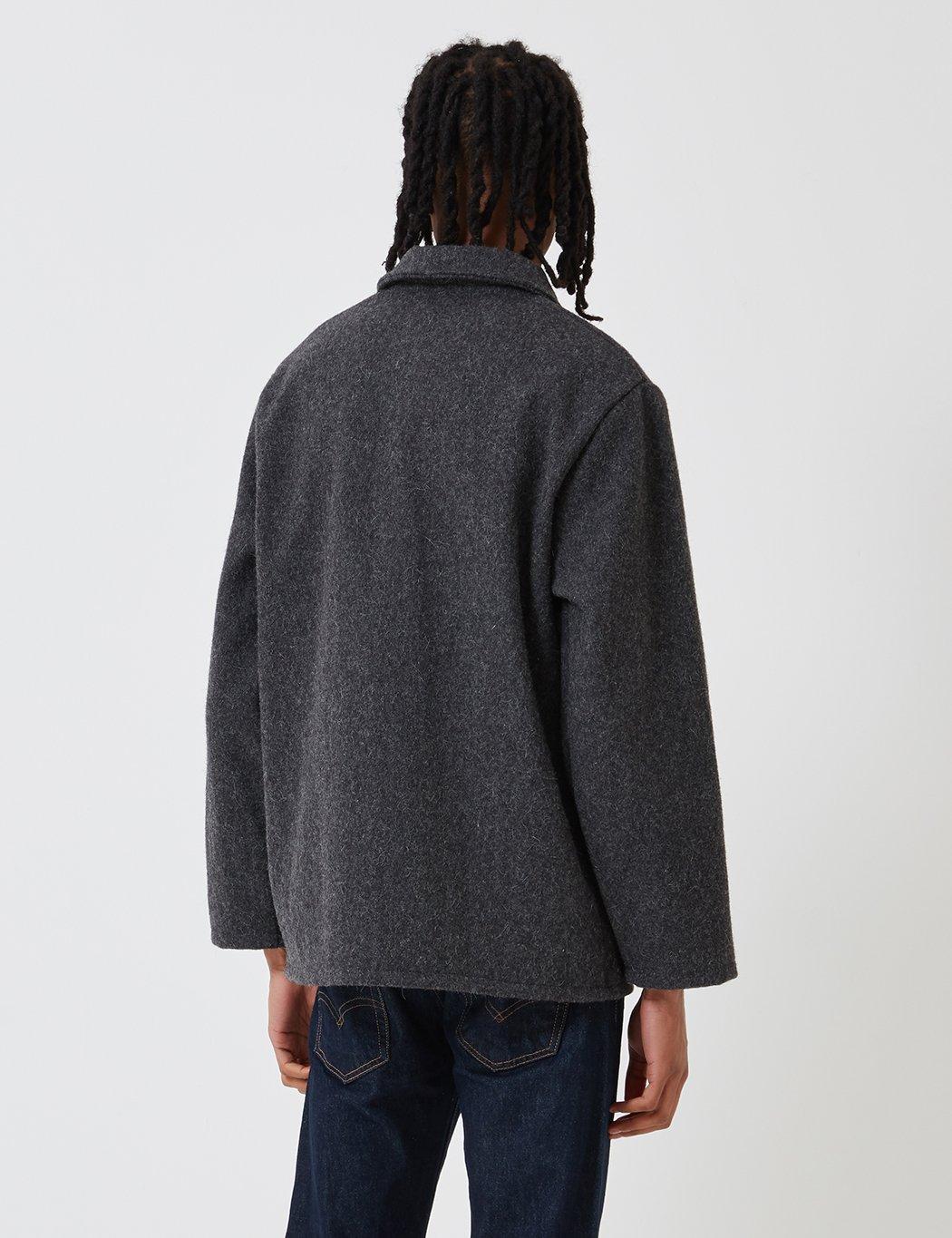Le Laboureur Wool Work Jacket in Grey (Gray) for Men  Lyst