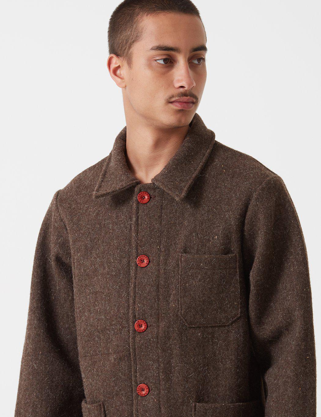 wool work coat