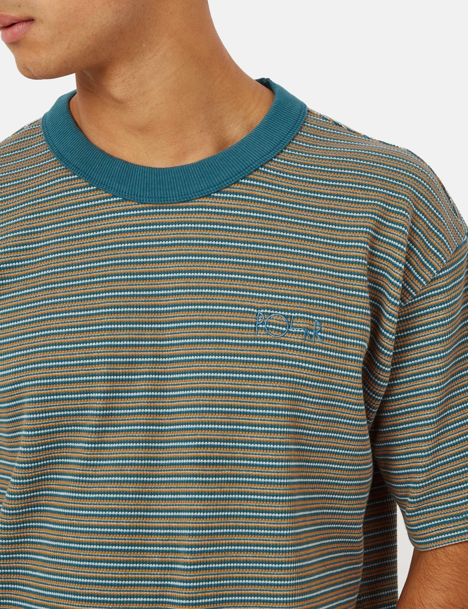 Polar Skate Co. Stripe Shin T-shirt in Green for Men | Lyst