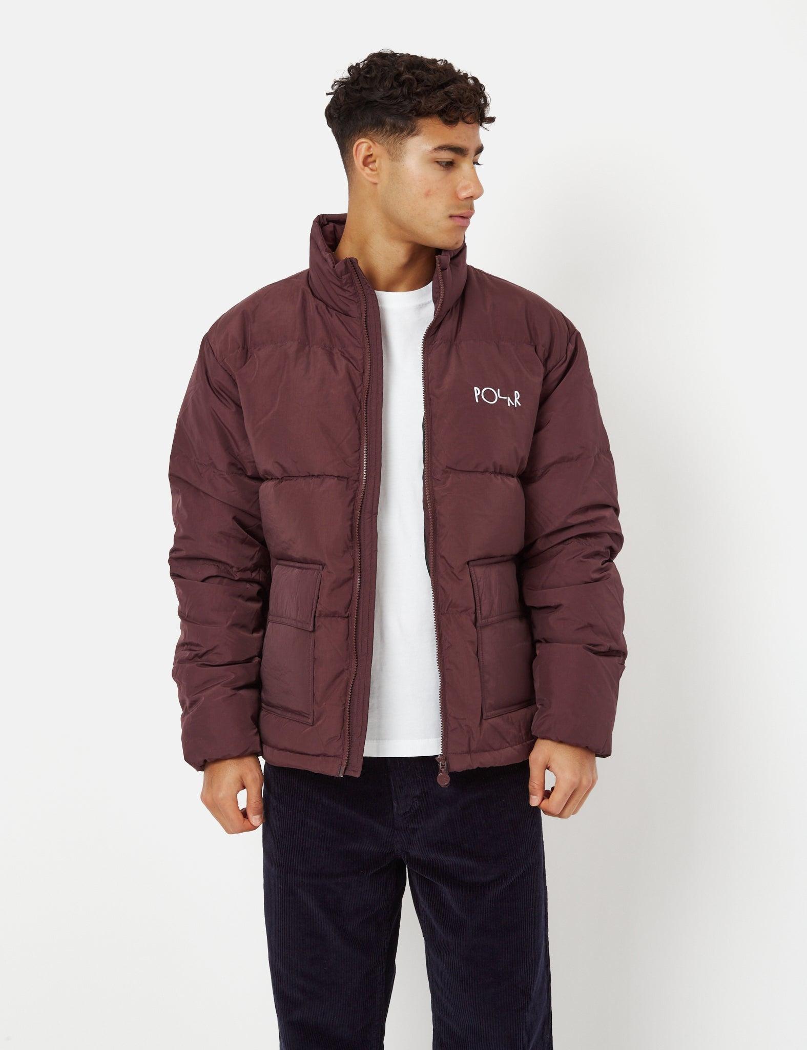 Polar Skate Co. Pocket Puffer Jacket in Purple for Men | Lyst
