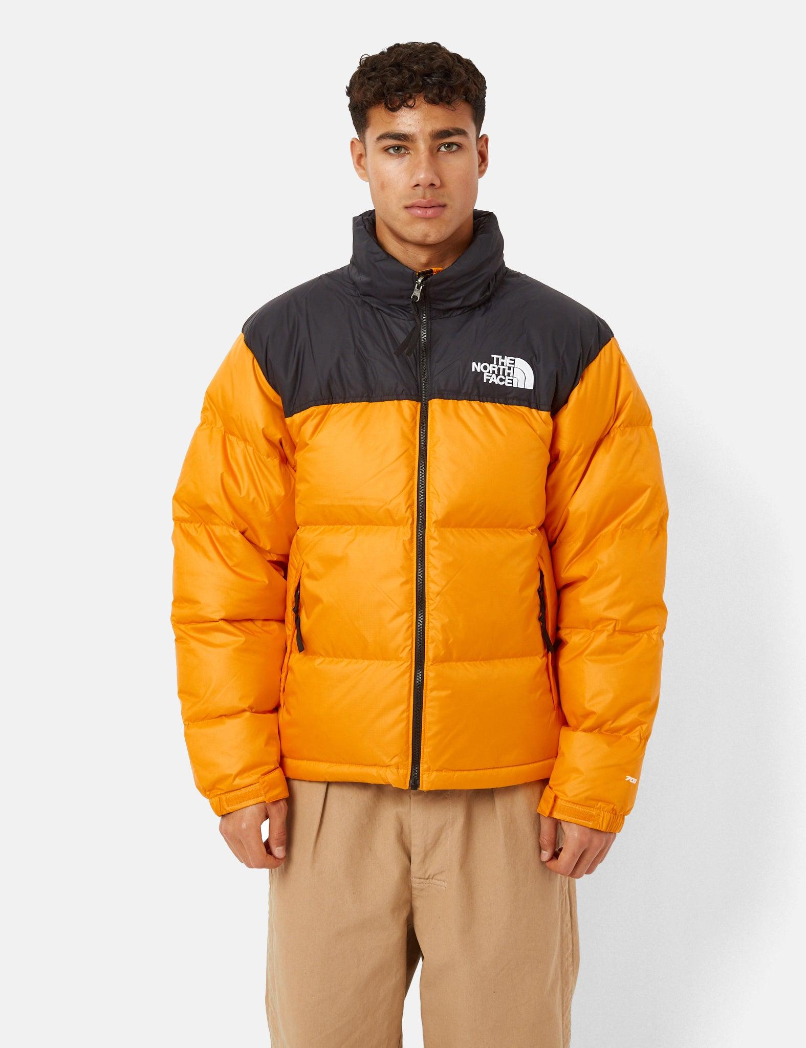The North Face 1996 Retro Nuptse Jacket in Orange for Men | Lyst UK