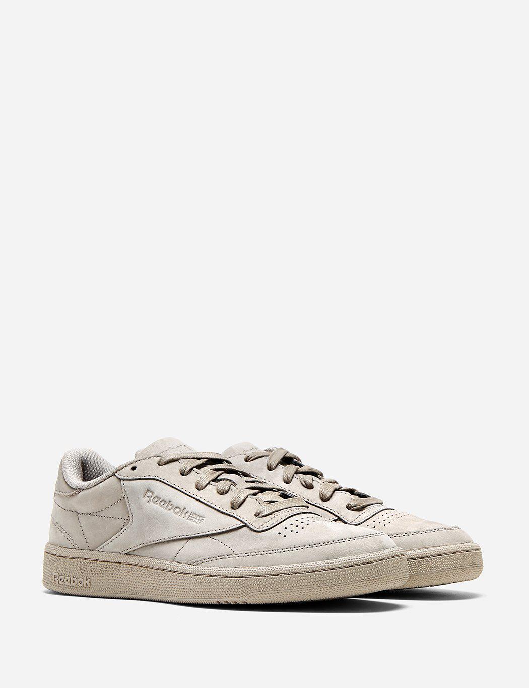 reebok club c 85 rs beach stone