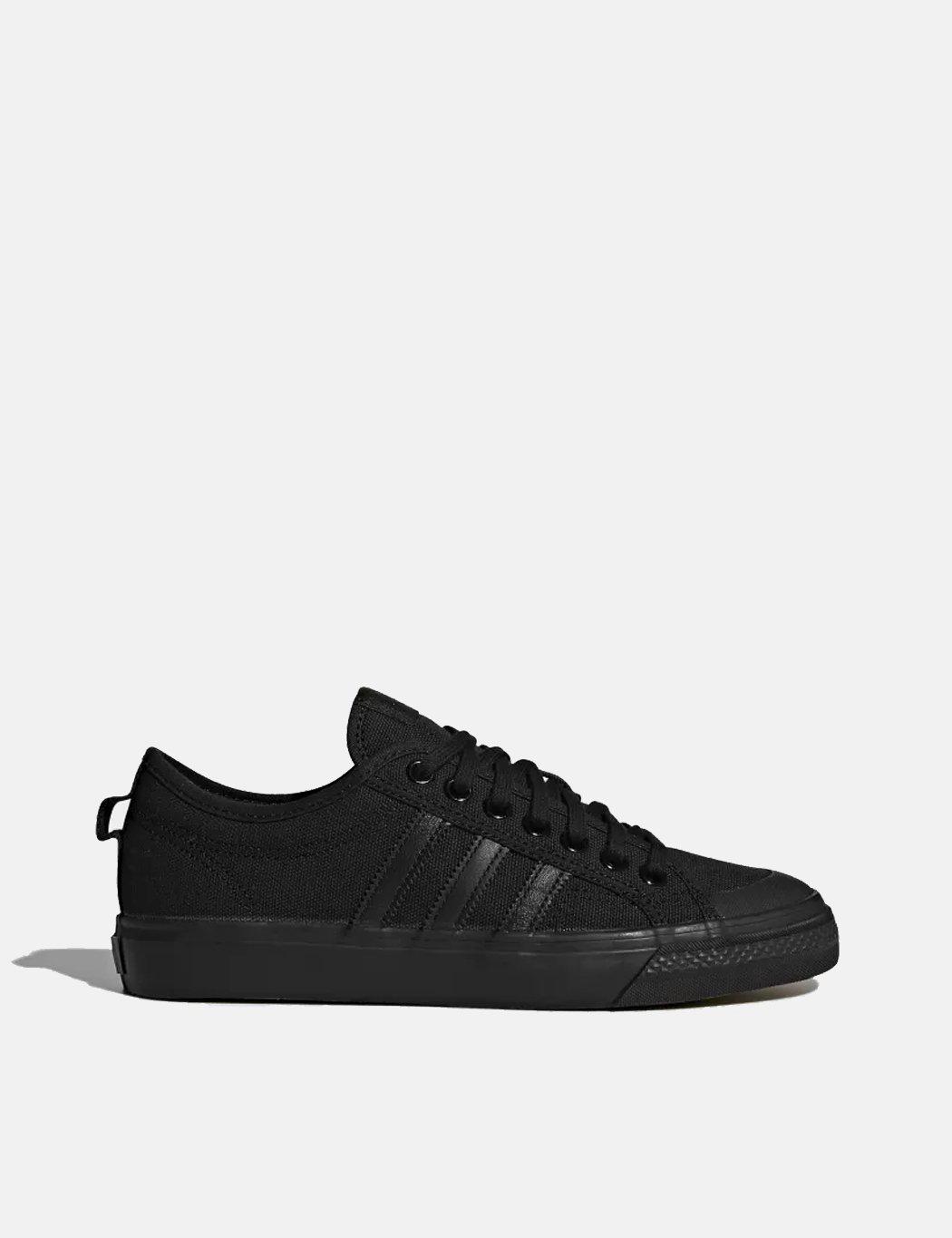 adidas Originals Adidas Nizza Canvas Trainers (bz0495) in Black for Men |  Lyst UK