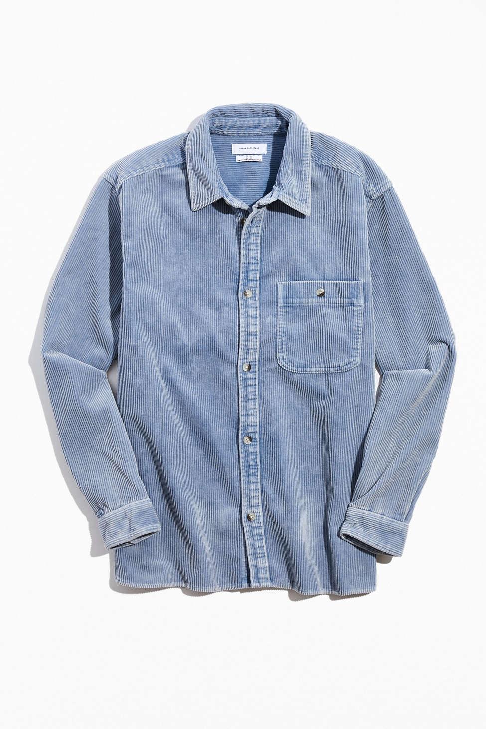 big corduroy shirt