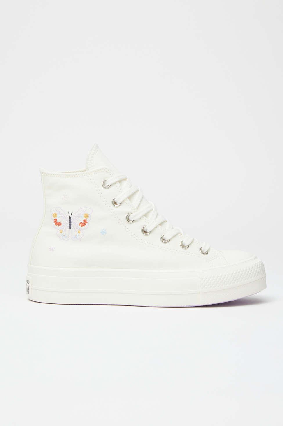 Converse Chuck Taylor All Star Lift Butterfly Wings Platform Sneaker in ...