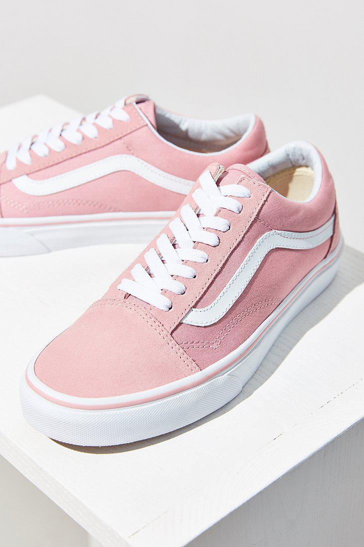 vans old skool pink