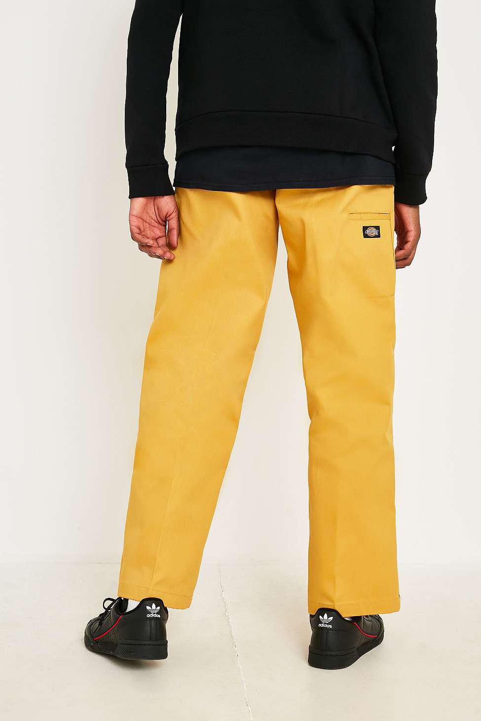 yellow dickie pants