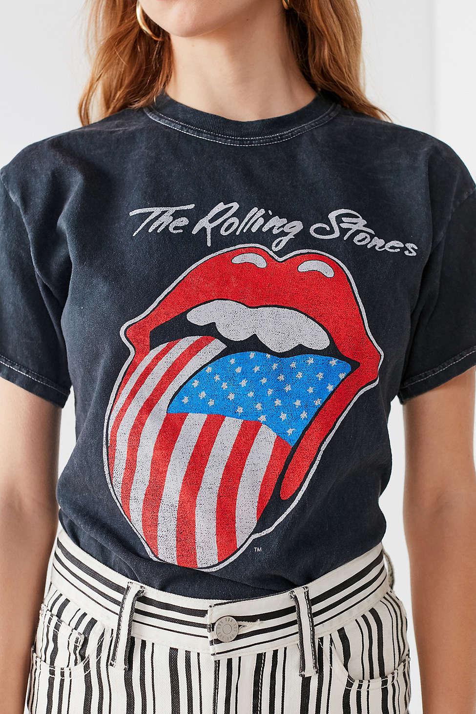 Rolling Stones Shirt Mens - ShopStyle Day urban outfitters rolling stones t shirt history try