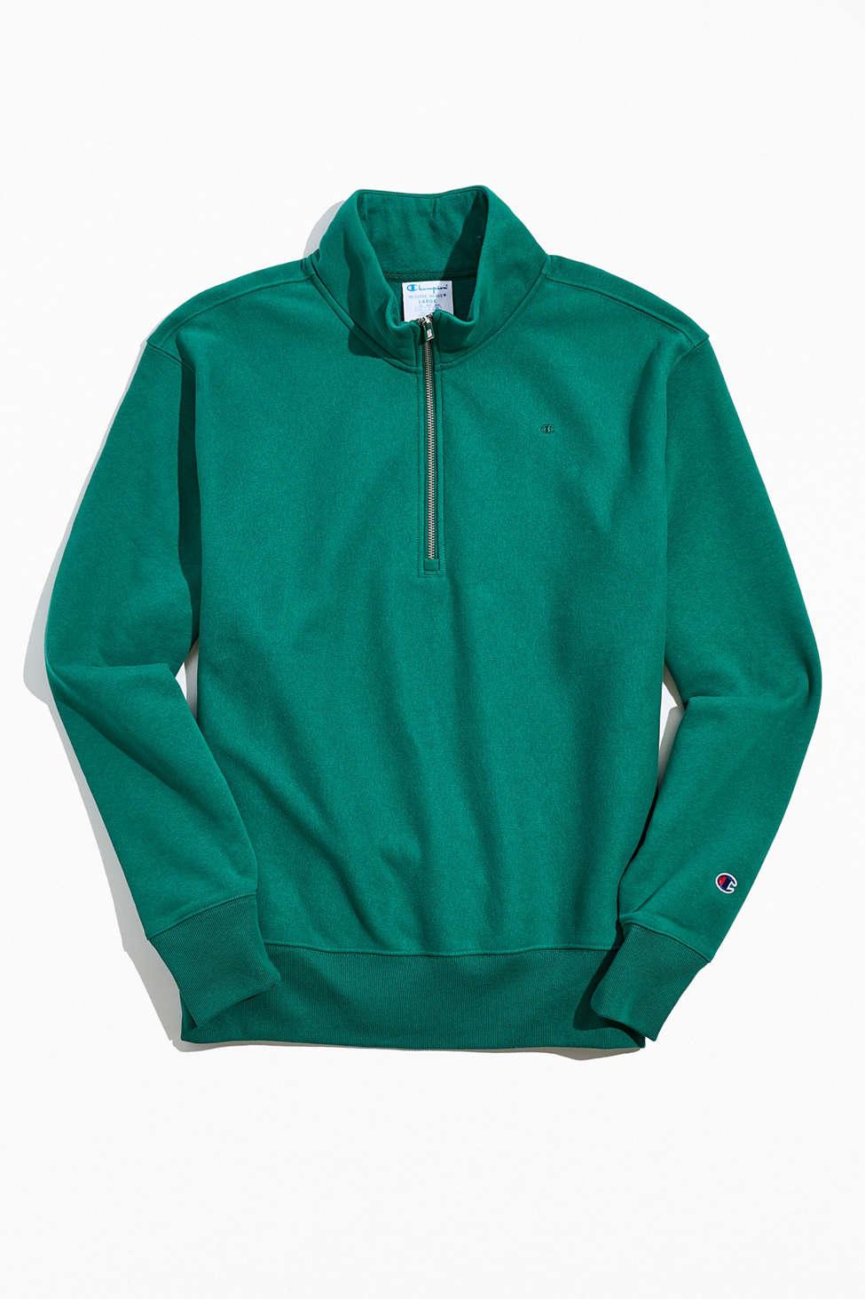 champion uo exclusive reverse weave mock neck sweatshirt