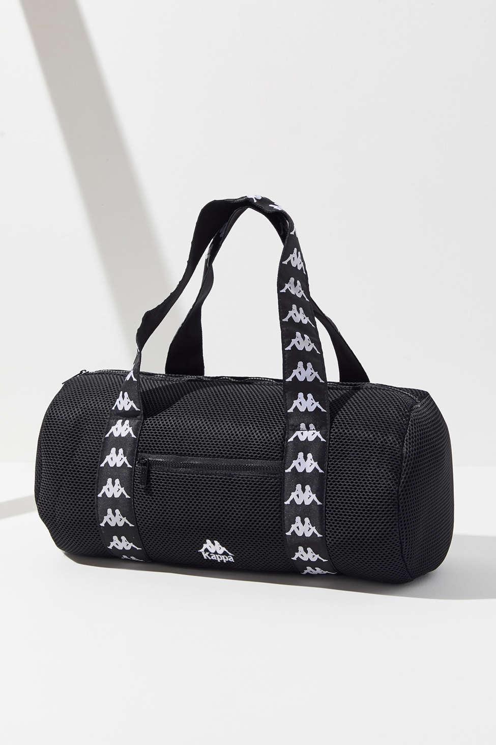Kappa Authentic Angy Duffle Bag in Black | Lyst