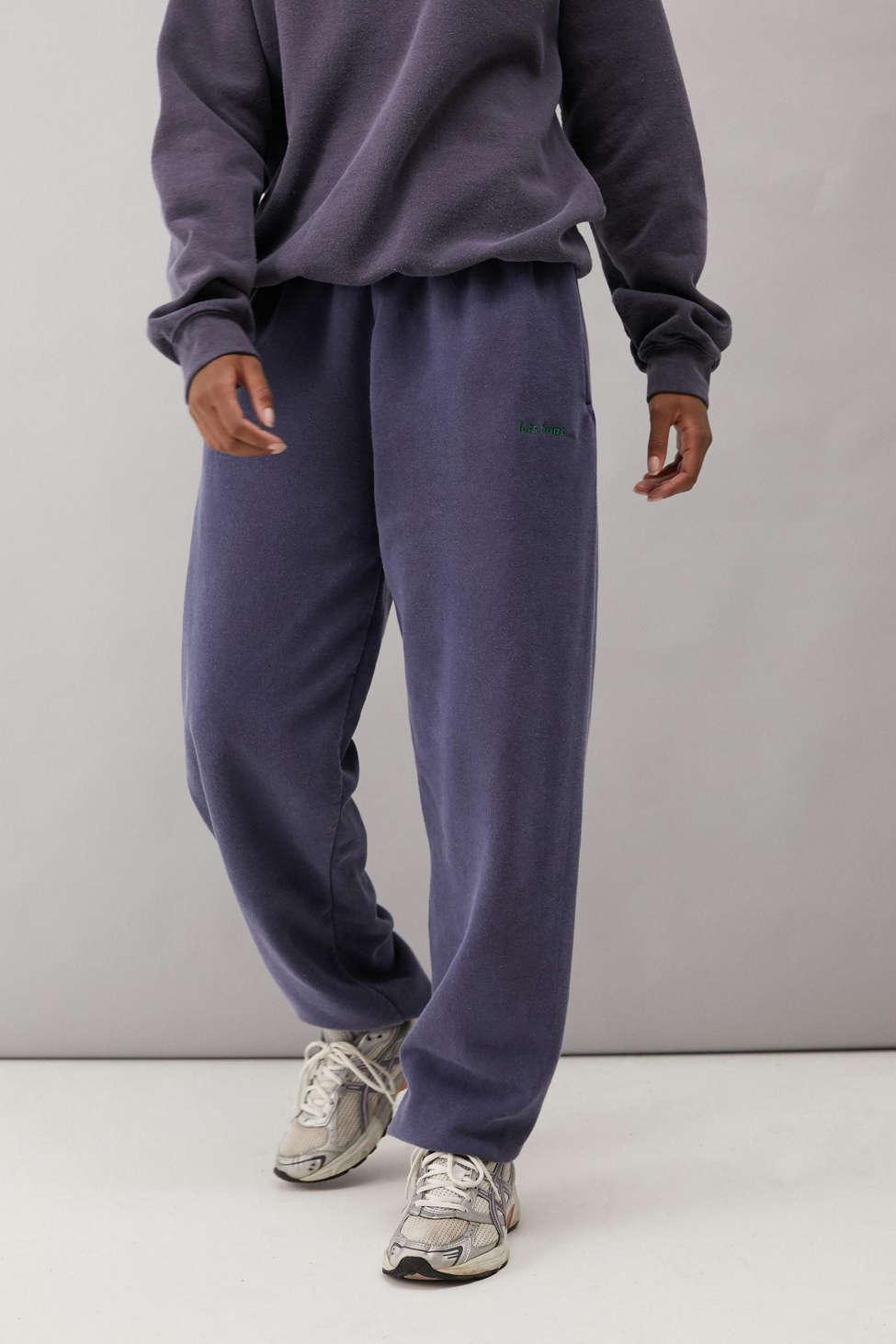 iets frans Cotton Midnight Slate Jogger Pant in Purple - Lyst