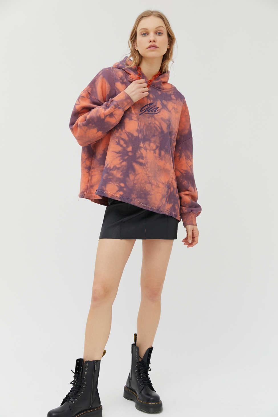 I.AM.GIA I.am. Gia Tatiana Oversized Tie-dye Hoodie Sweatshirt | Lyst