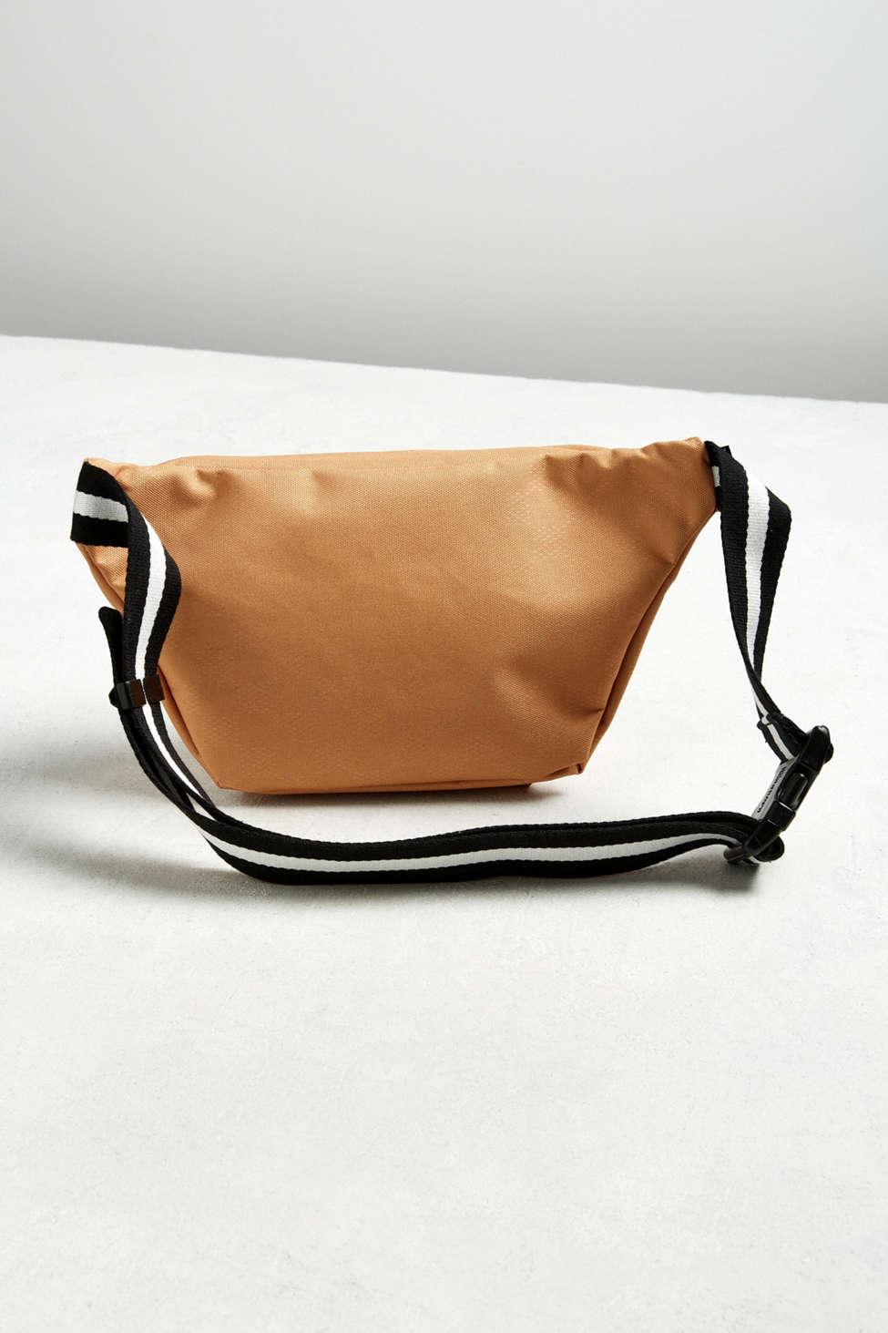 Emporio Armani Sling Pouch in Gold Leather — UFO No More
