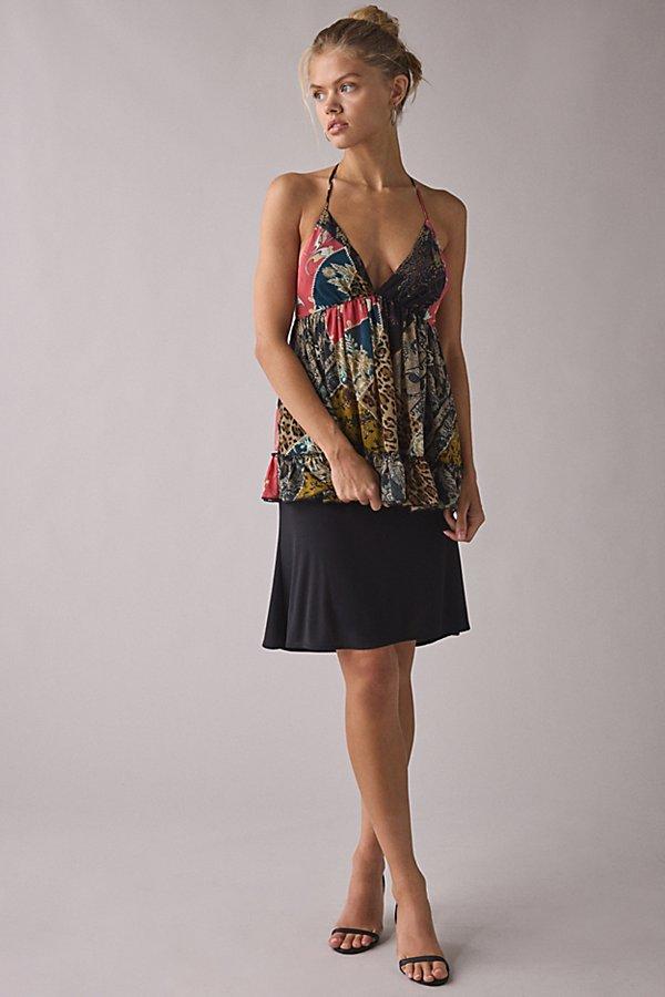Kimchi Blue Edith Halter Tunic Babydoll Top | Lyst
