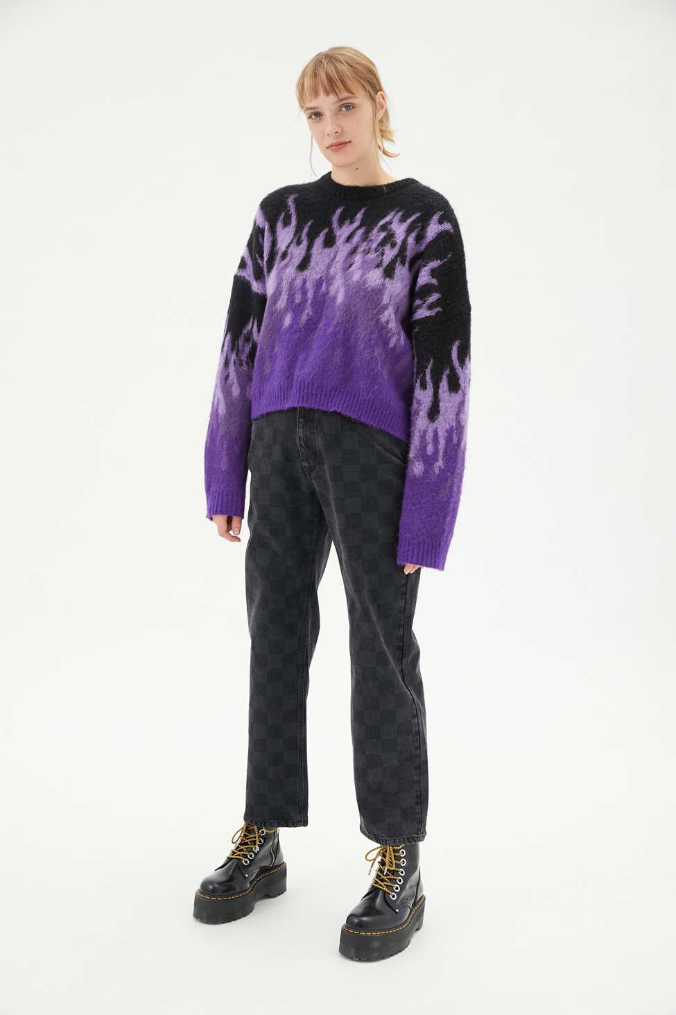 ragged priest flame sweater