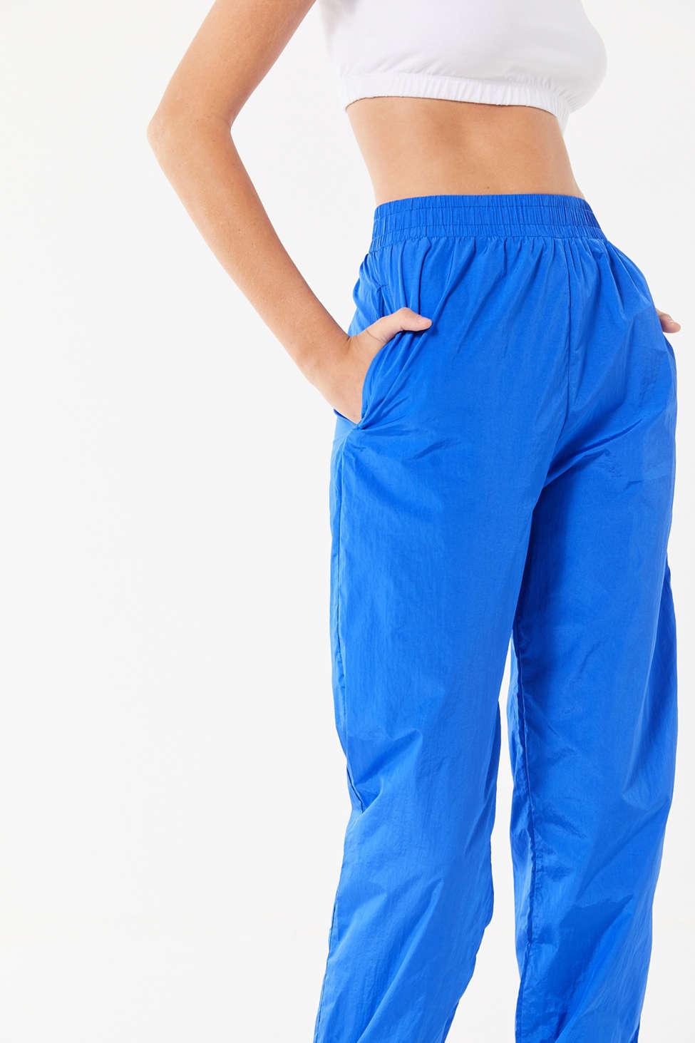 Urban Outfitters Uo Ashley Nylon Pull-on Jogger Pant in Blue | Lyst