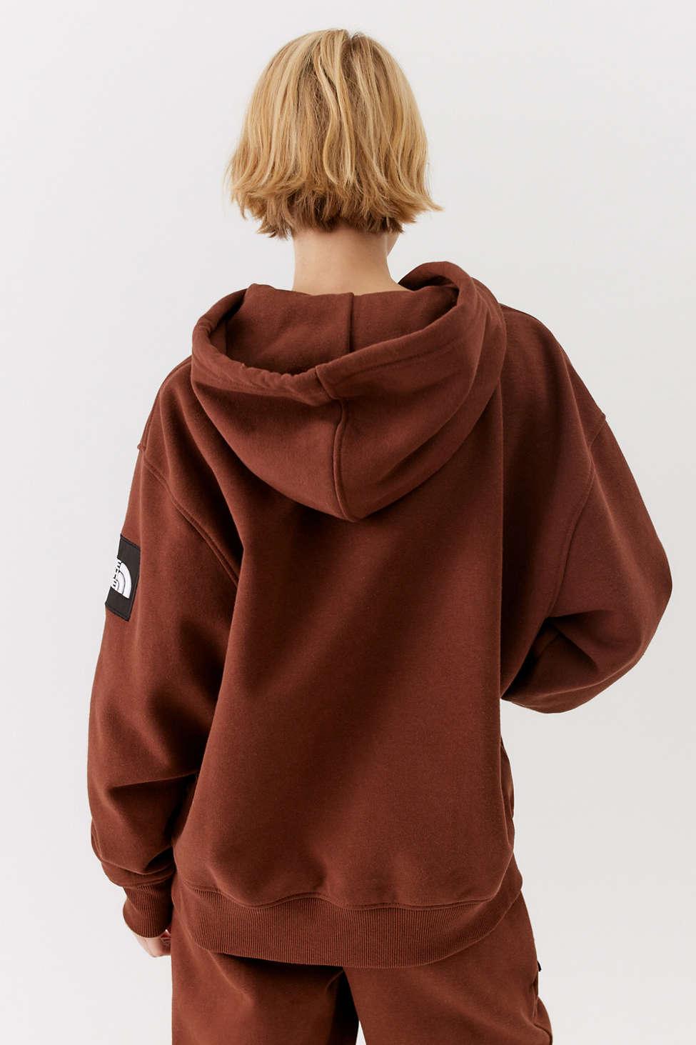 The North Face Nse Heavyweight Pullover Hoodie Sweatshirt in Brown | Lyst