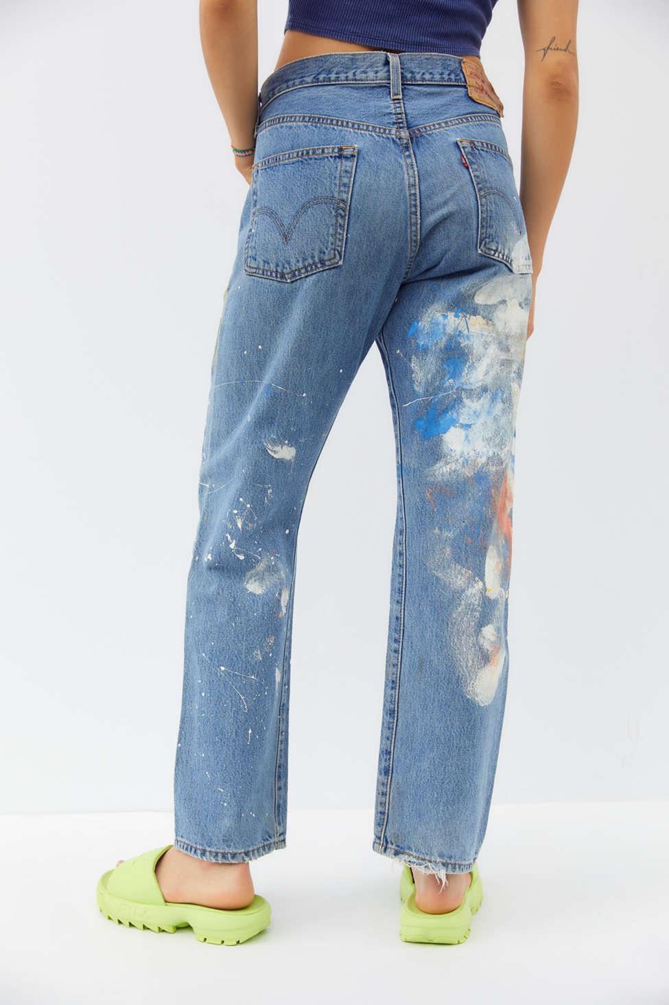 Actualizar 110+ imagen levi’s painted jeans