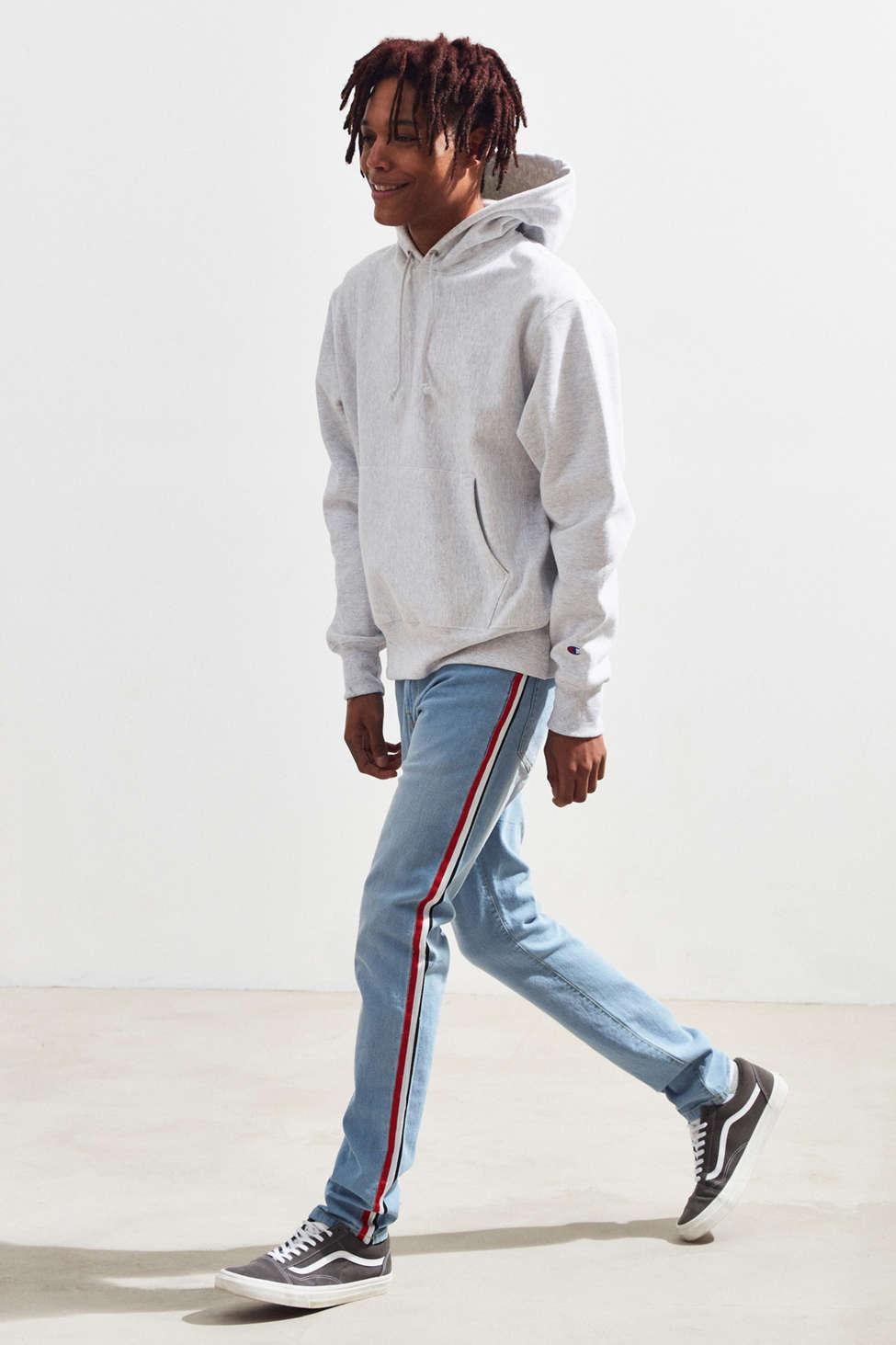 bdg side tape skinny jean