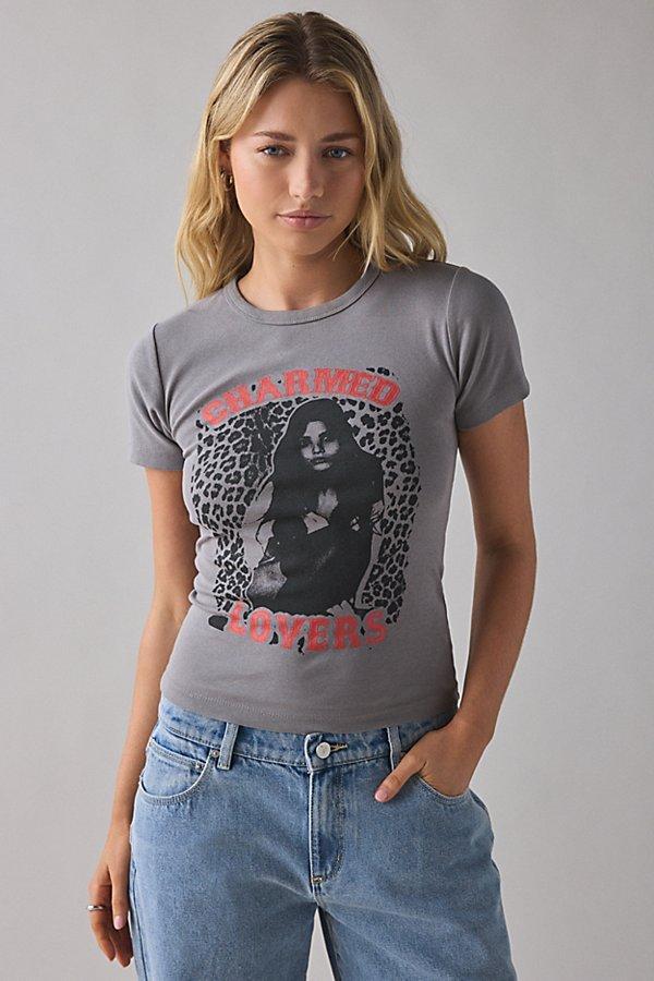 Tシャツ・カットソー ^ ^ Women's Woven Label Lip Baby Tee 47C200G YAA Baby Tee | Madewell