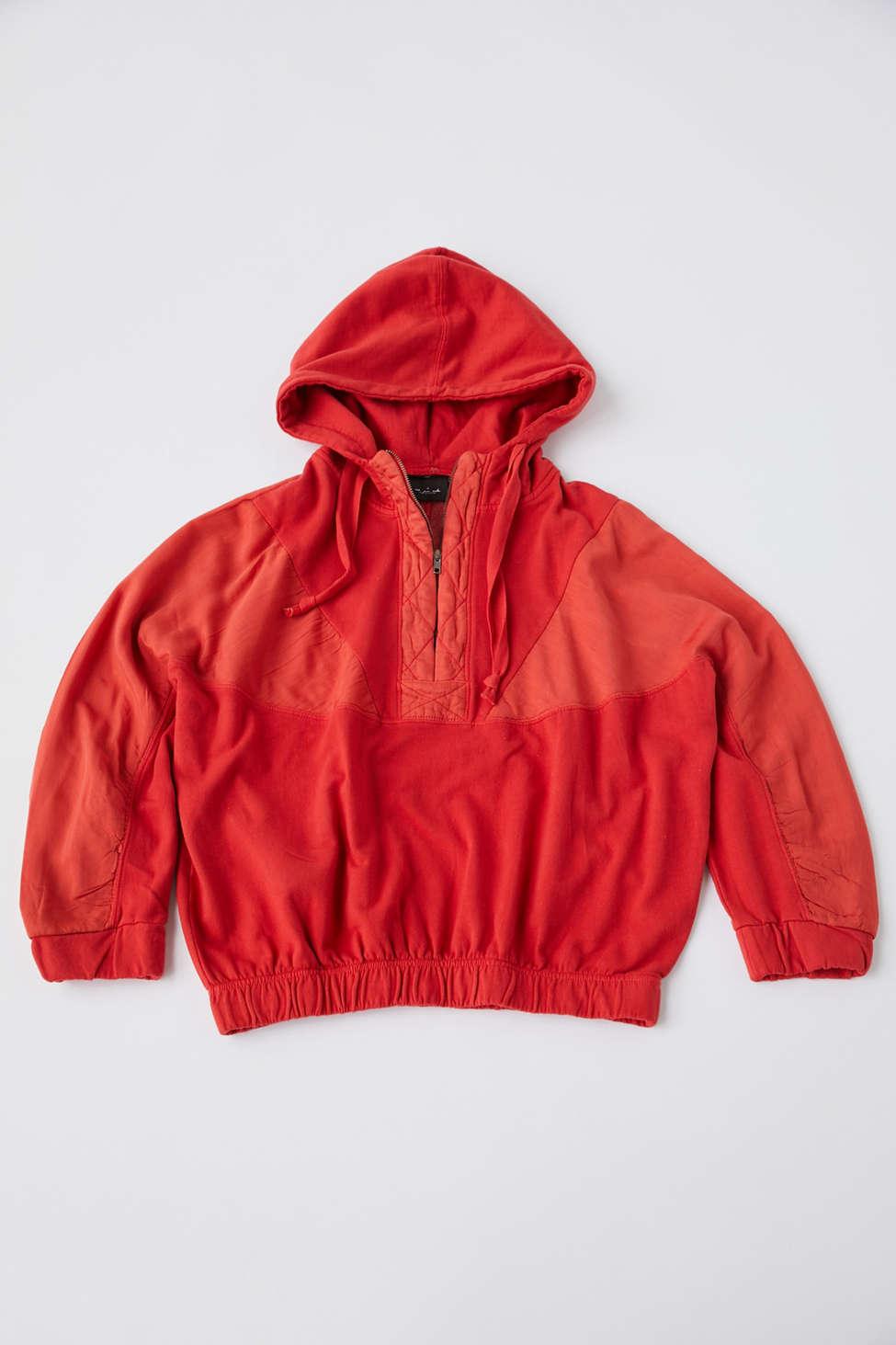 out from under hoodie