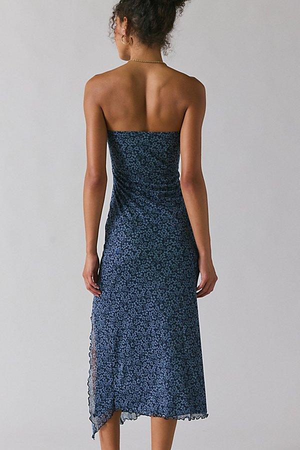 knee length dresses for ladies Samara Mint Floral Mesh Dress | Dresses
