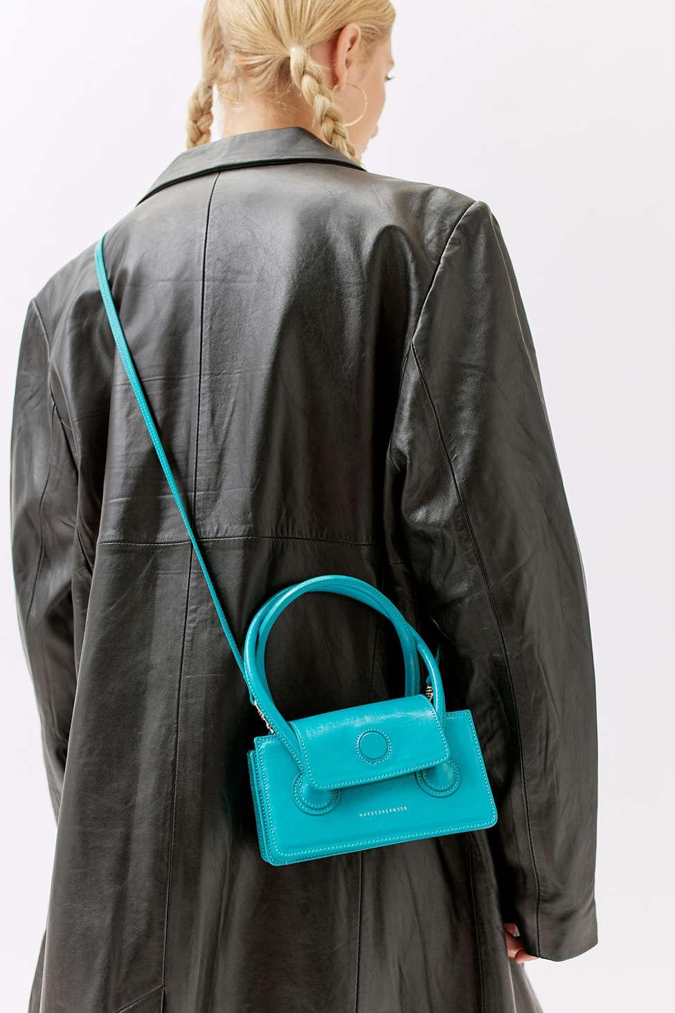Marge Sherwood crinkled-finish Leather Mini Bag - Farfetch