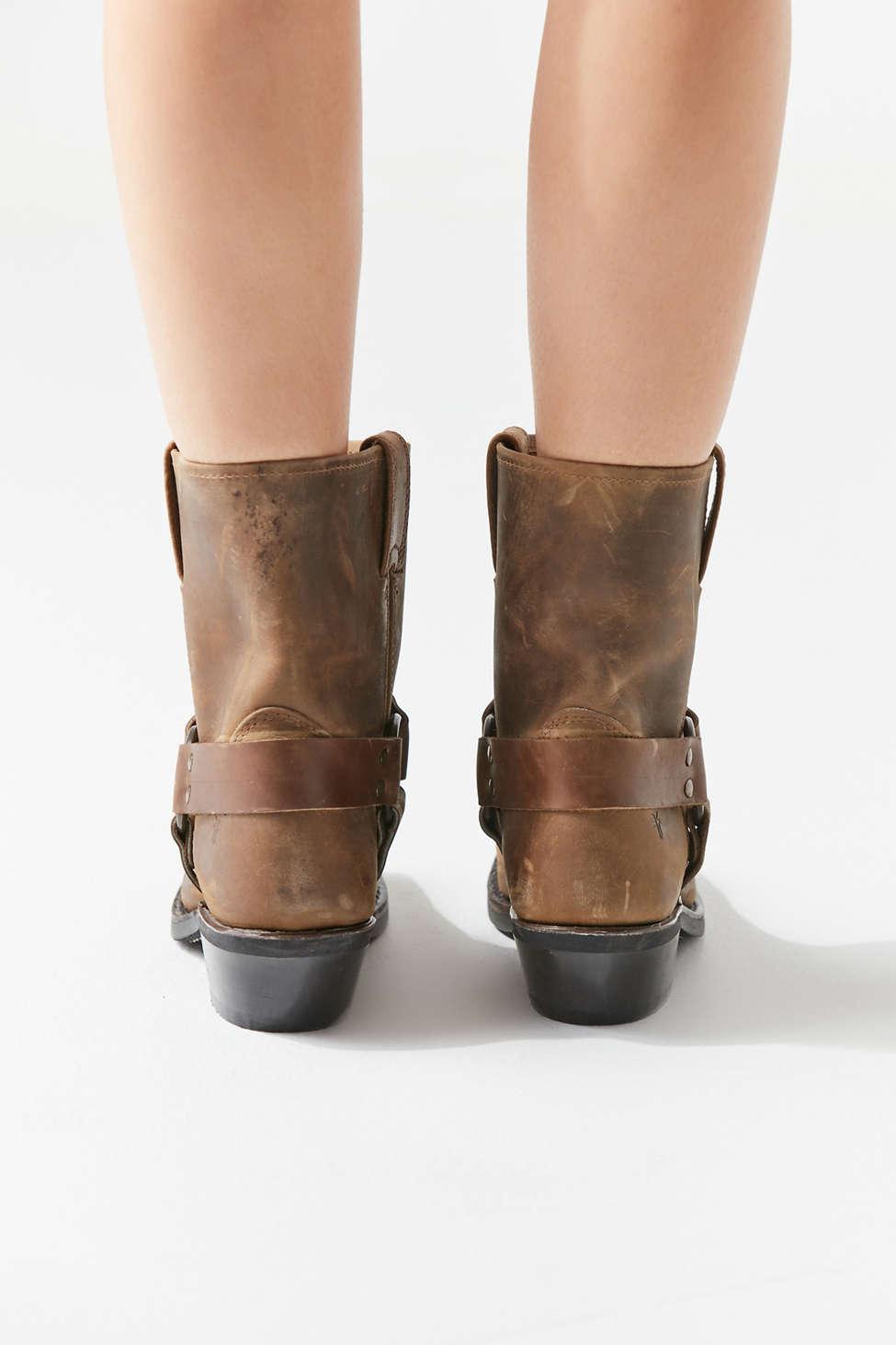 frye harness boots 8r