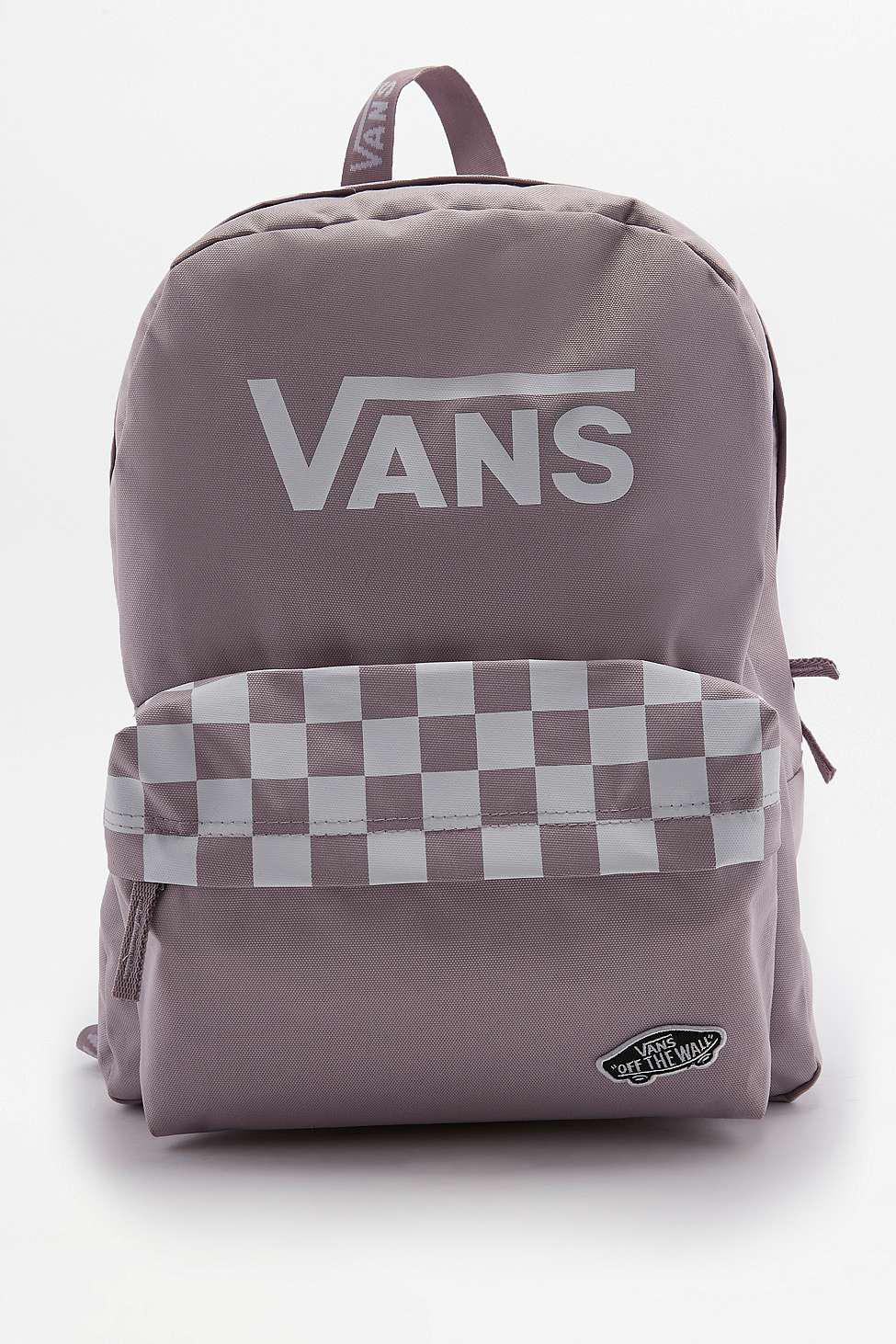 vans lilac backpack
