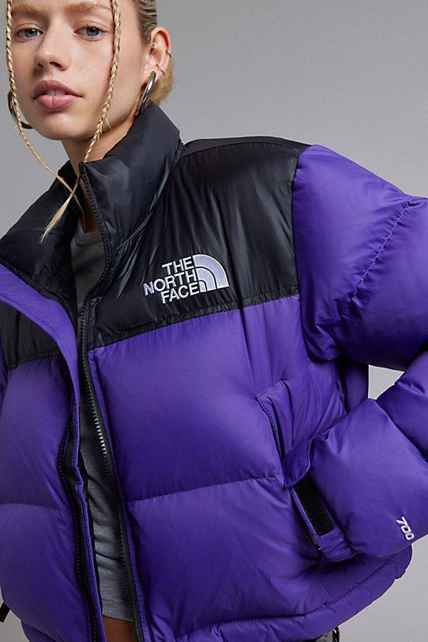 ダウンジャケット・コート The North Face Down Jacket Nuptse Cropped Purple The North Face Down jacket Nuptse cropped purple | TheDoubleF