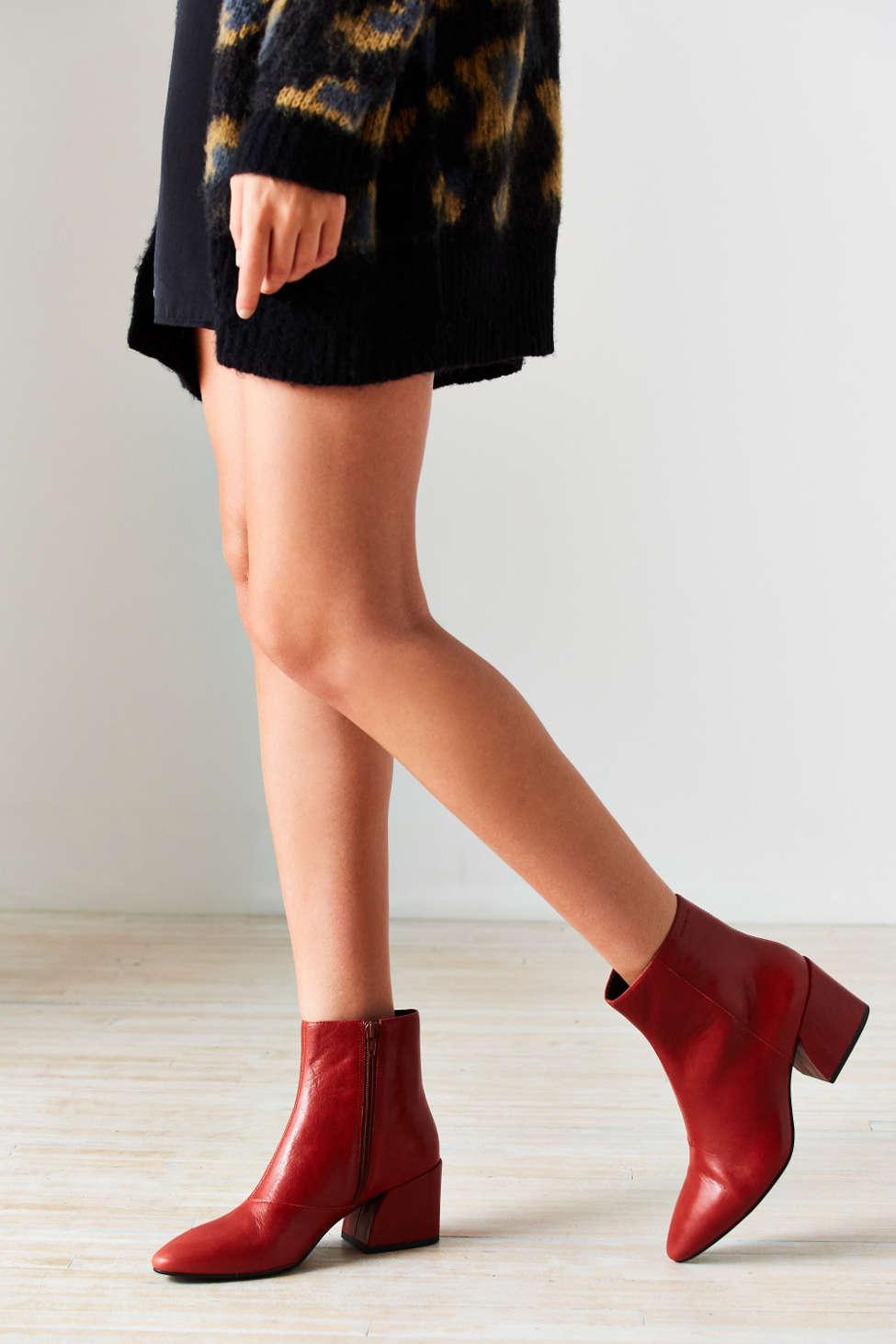 Leather Olivia Boots - Lyst