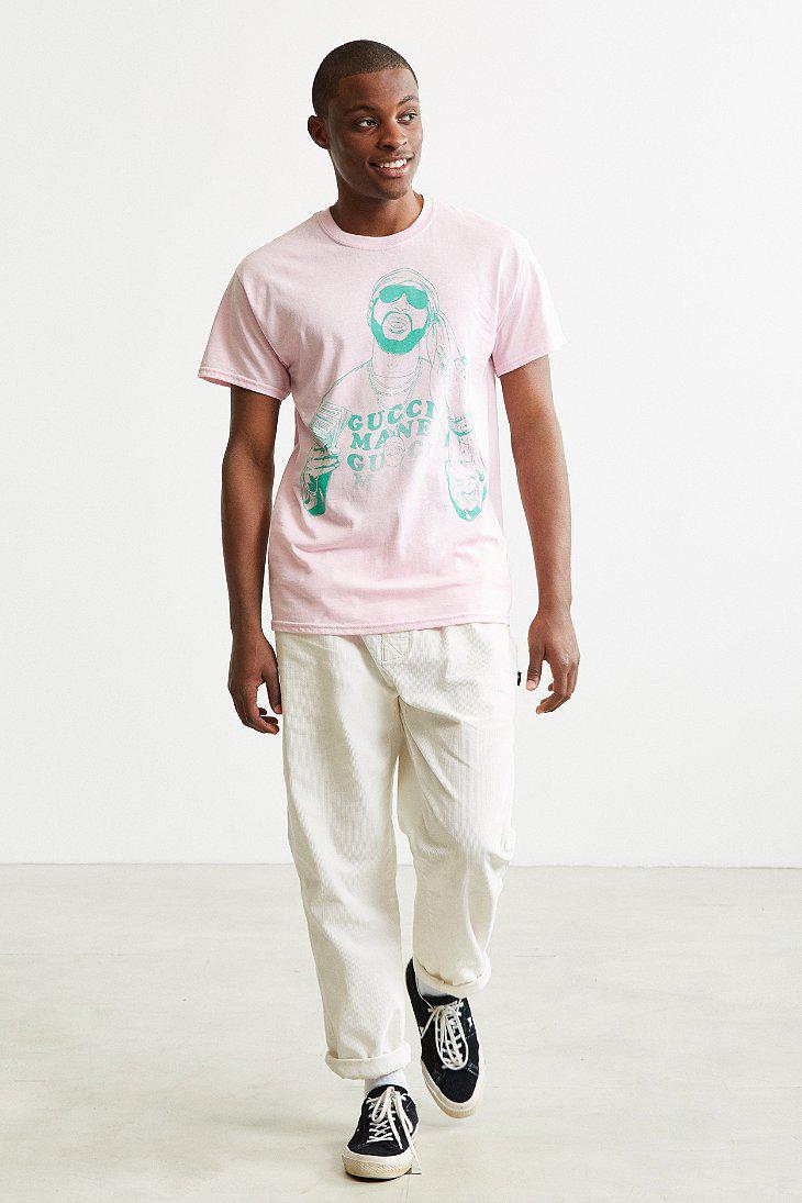 Download Urban Outfitters Cotton Gucci Mane Pinkies Up Tee for Men ...