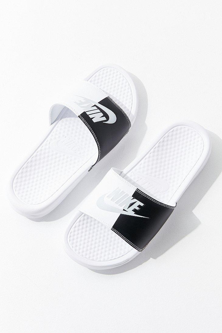Nike Nike Benassi Jdi Slide in White | Lyst