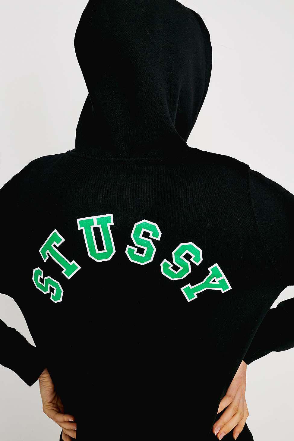 stussy college arc hoodie