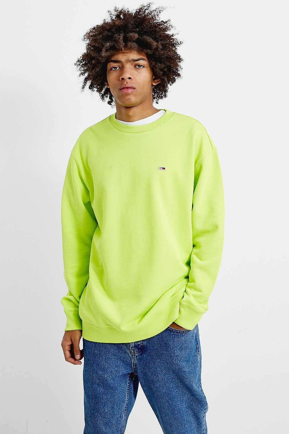 tommy jeans green hoodie