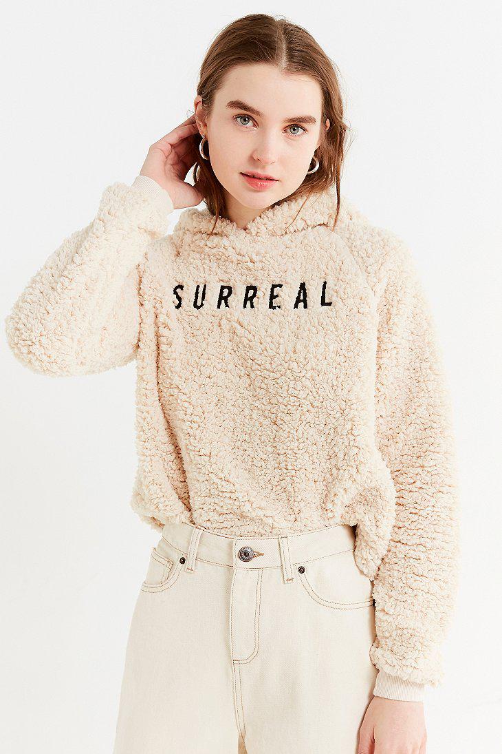 fuzzy hoodie urban outfitters