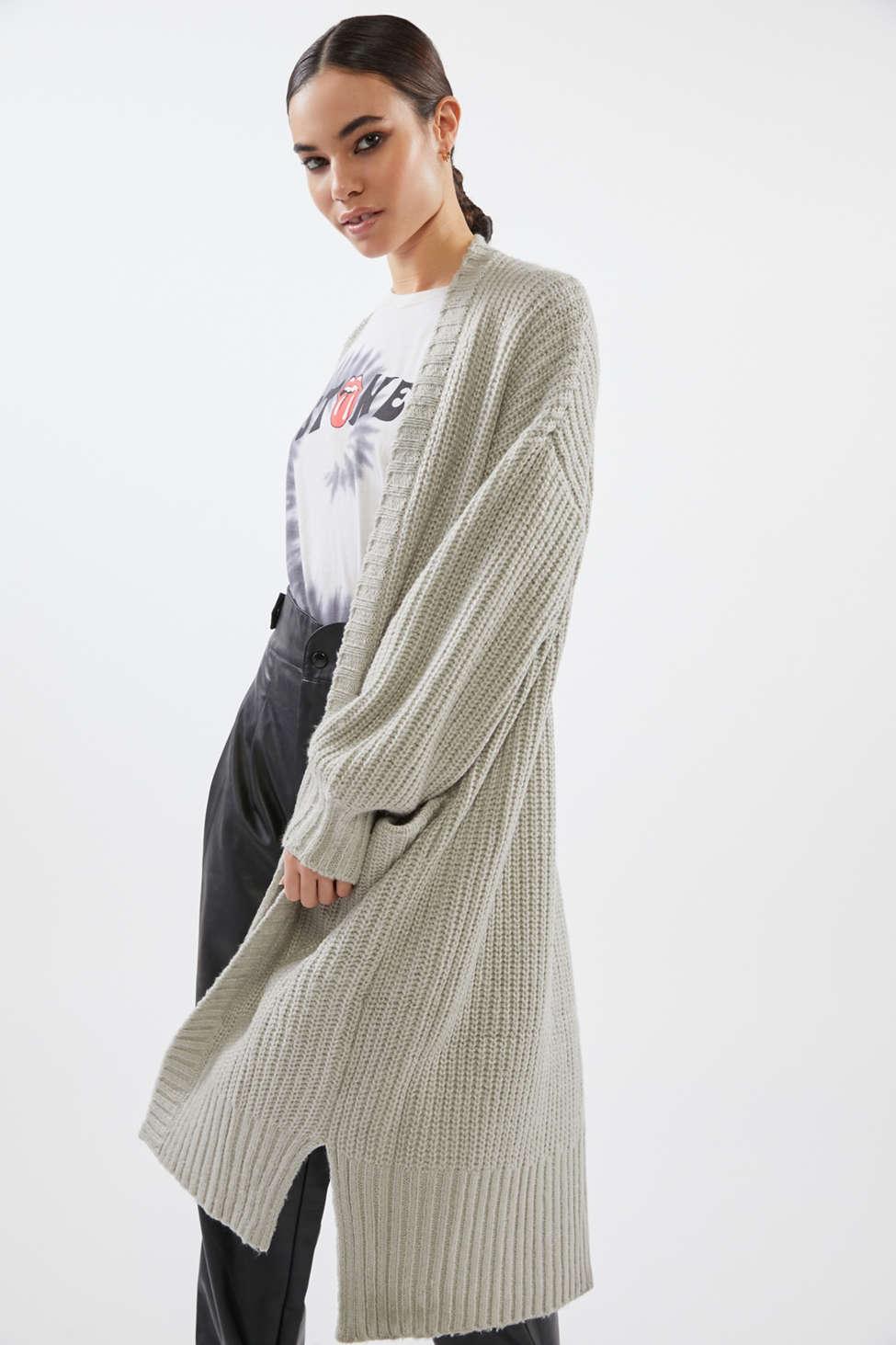 urban outfitters grey cardigan