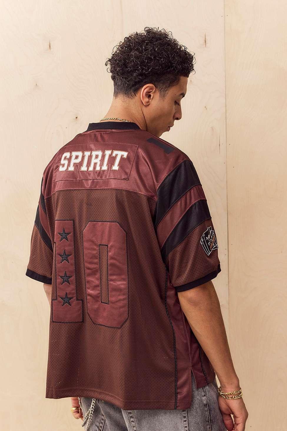 Jaded London Brown Skull Sports Jersey Top for Men Lyst UK