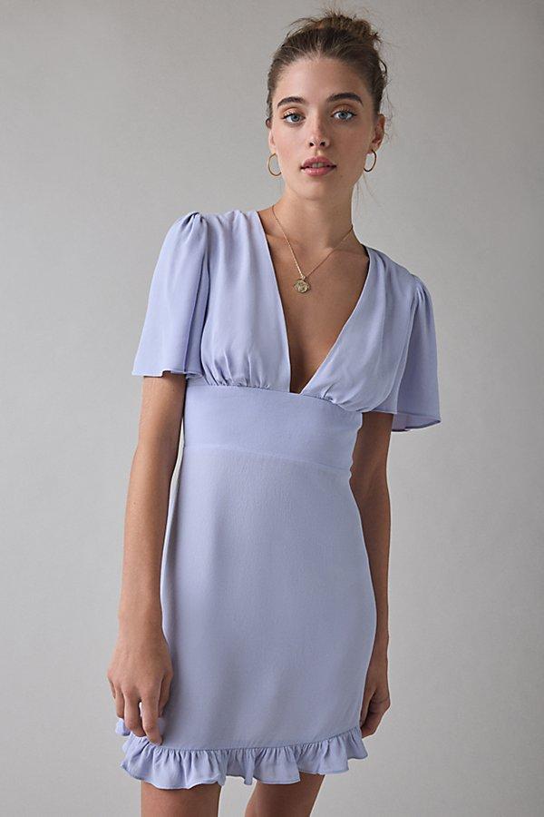 beach wear dresses Blue & Pink Floaty Halter Neck Resort Dress