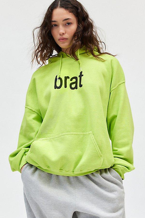 Urban Outfitters Charli Xcx Uo Exclusive Brat Graphic Hoodie