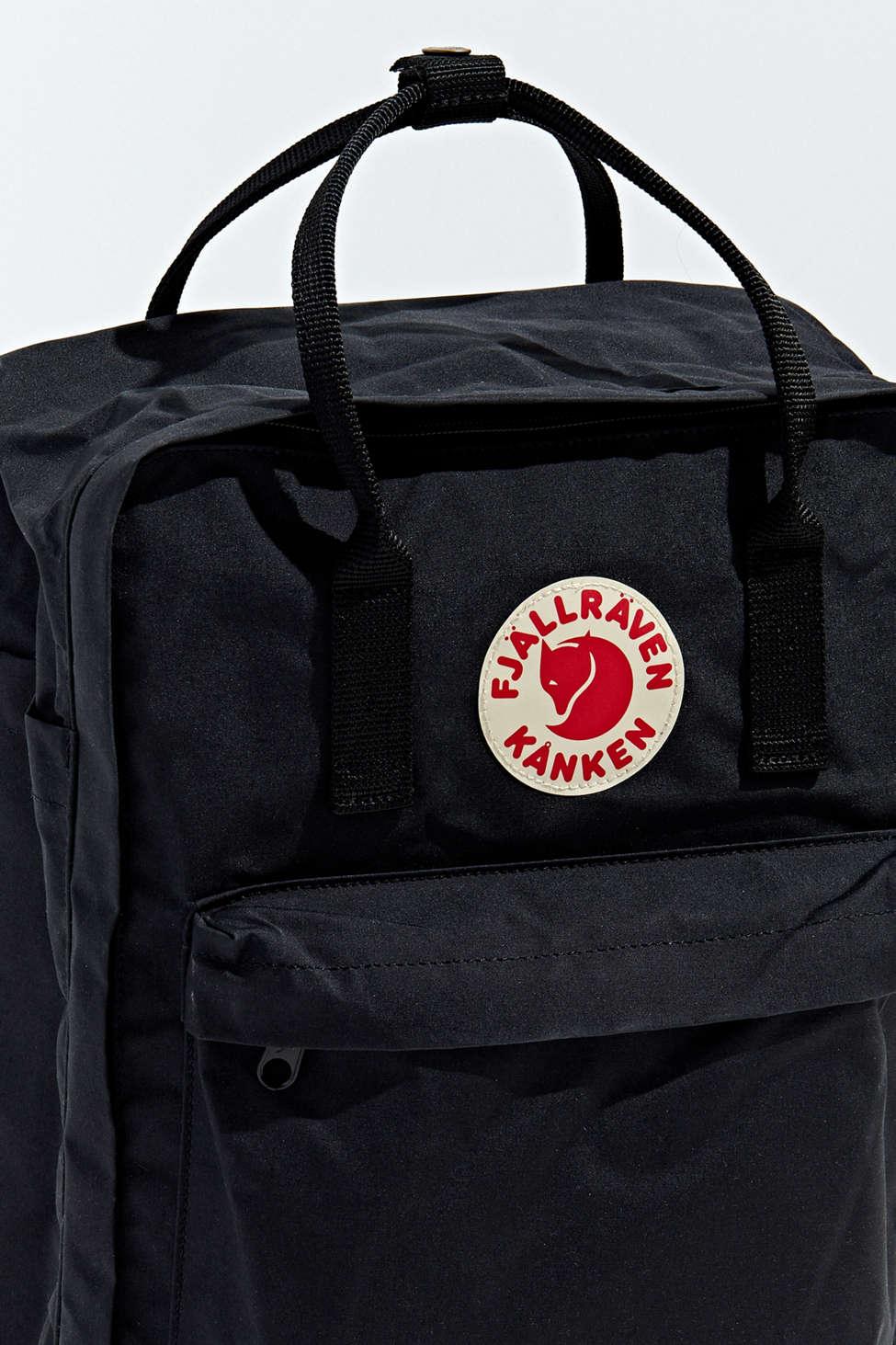 Fjallraven Kanken Big Backpack in Black for Men Lyst