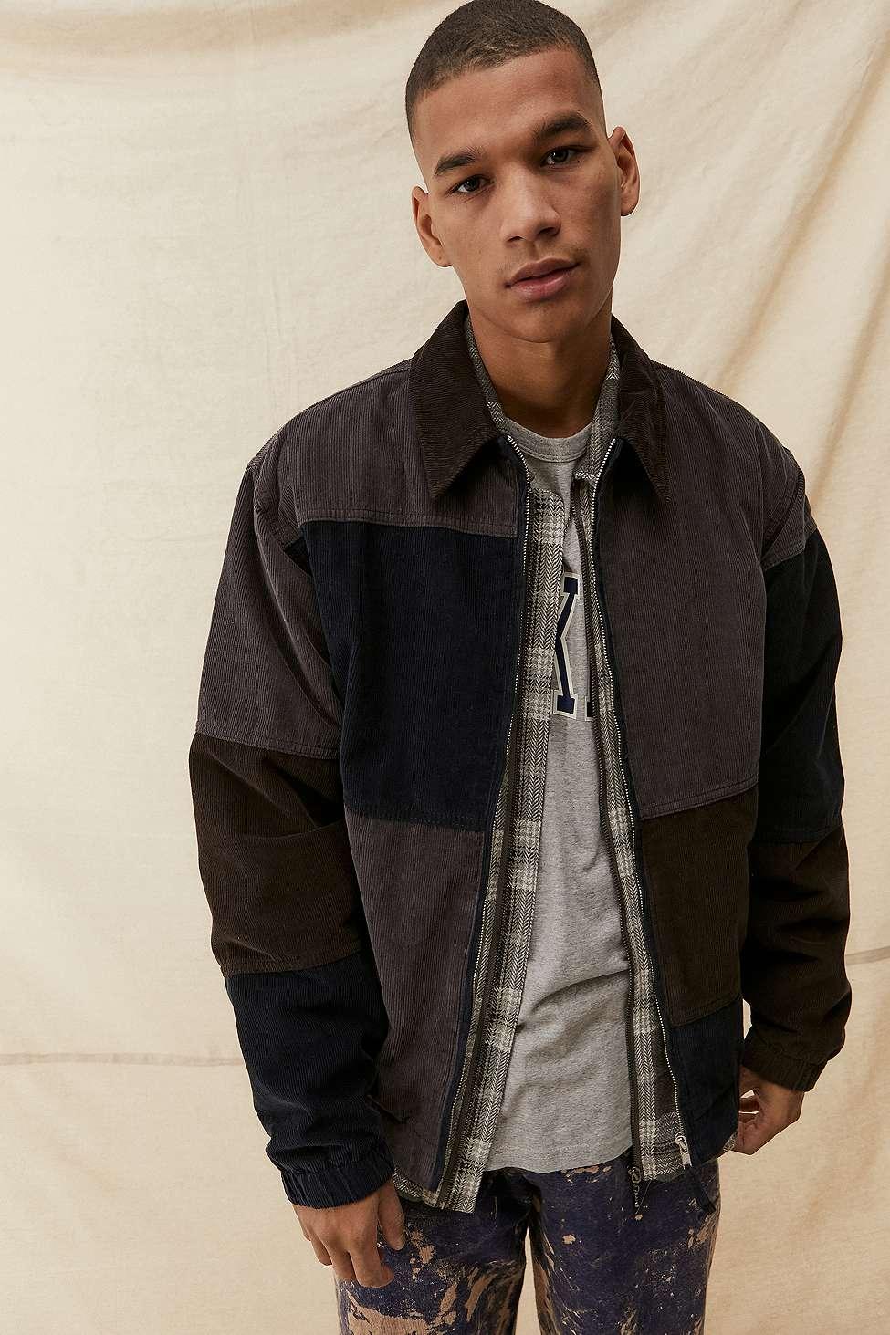 corduroy patchwork jacket