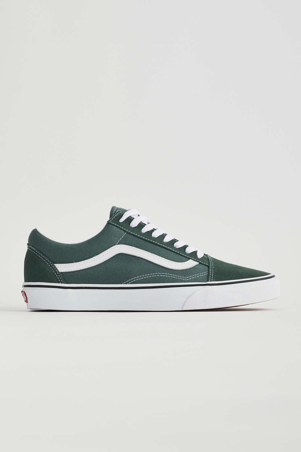 Vans Old Skool Color Theory Sneaker in Green for Men | Lyst