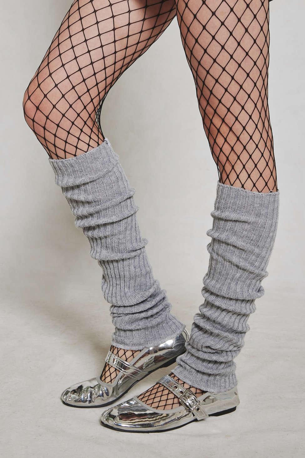 Urban Outfitters Out From Under Ribbed Long Leg Warmer in Gray | Lyst