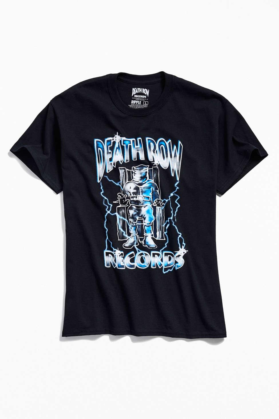 death row shirt blue