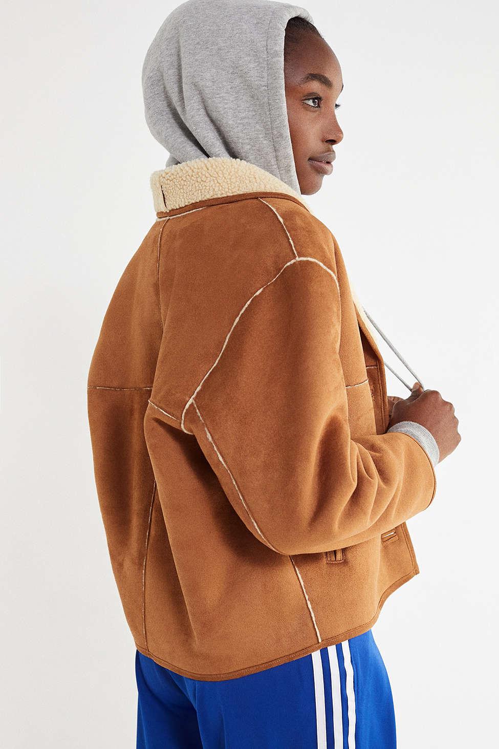 urban outfitters sherpa jacket