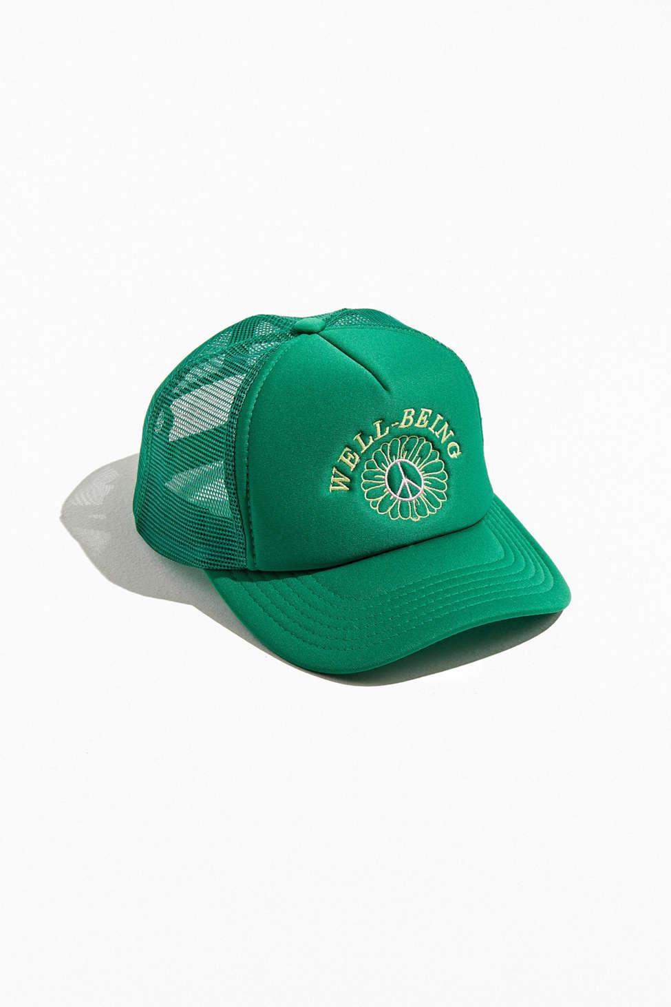 Urban Outfitters Well Being Trucker Hat in Green for Men | Lyst Canada