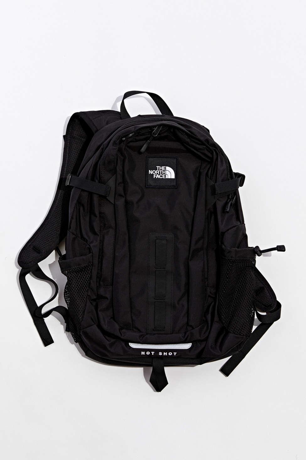 The North Face Hot Shot Technical Backpack In Black For Men Lyst The North Face Hot Shot Technical Backpack In Black For Men Lyst